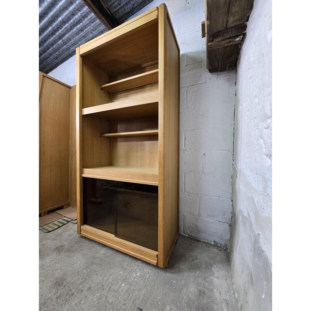Living Room Bookcase by Guillerme & Chambron for Votre Maison, 1960s For Sale - Image 12 of 15