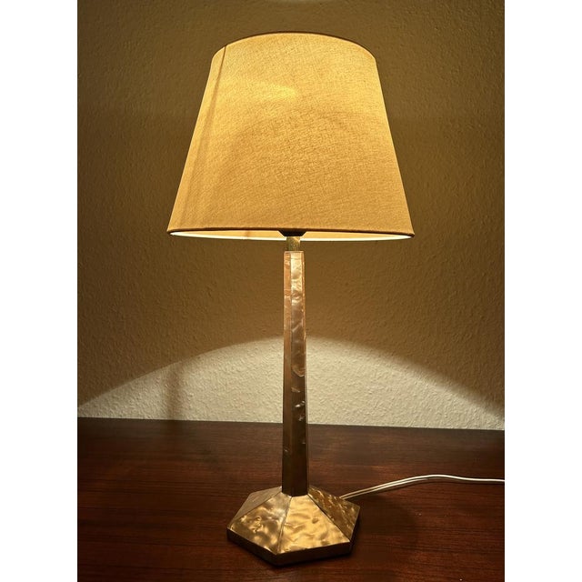 Large Art Deco French Table Lamp, 1920s For Sale - Image 13 of 16