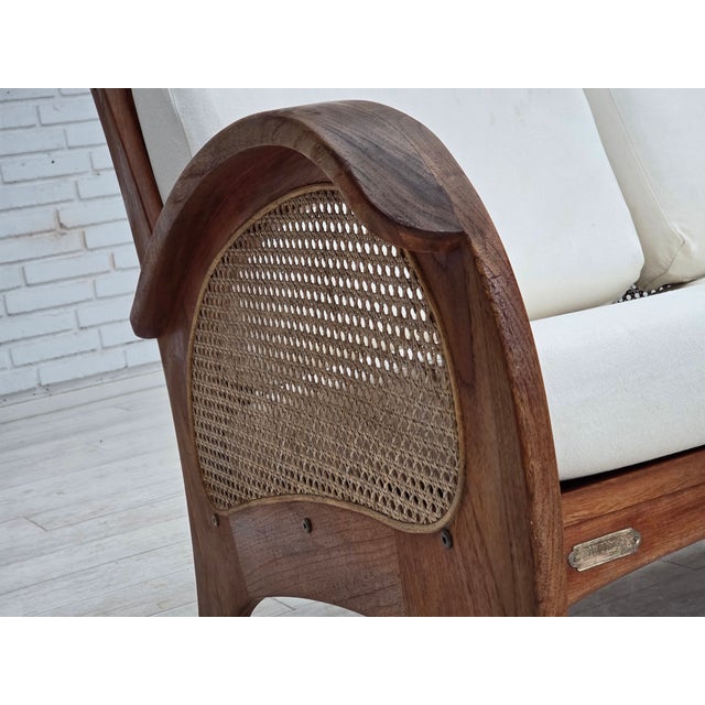 Mid-Century Modern Vintage Danish Two-Seater Sofa by Klaus Wettergren, 1970s For Sale - Image 3 of 18