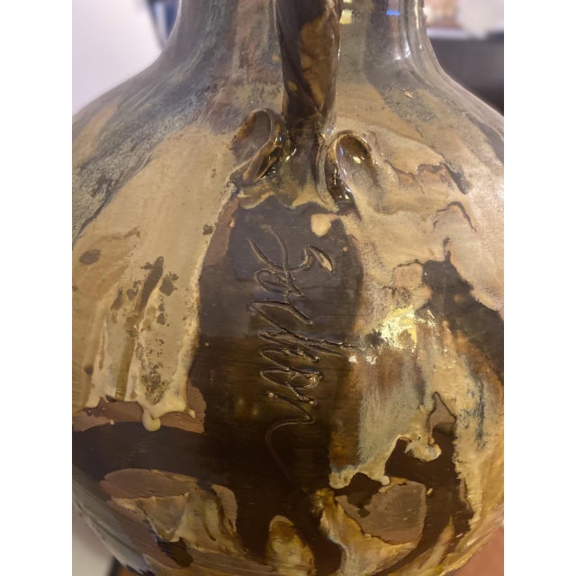 Monumental Flynn Sochon Pottery Vase For Sale - Image 12 of 12