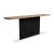 Zoom Console Table in Brown and Wood by Mobimex TIX For Sale - Image 11 of 11
