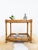 Wood Mid-Century Modern Italian Bamboo Cane and Rattan Bar Cart, 1970s For Sale - Image 7 of 18