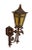 Traditional Antique Exterior Lanterns Bronze Wall Mount - A Pair For Sale - Image 3 of 8