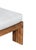 Wood Paradiso Outdoor Teak Chaise - Light Gray Fabric For Sale - Image 7 of 11