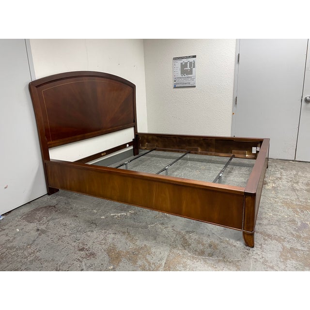 California King Thomasville Humphrey Bogart Maple Bed Frame Chairish