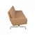 Poul Kjærholm PK31/2 3-seater sofa upholstered in Nevada sand anilin leather, and with new down cushions. The sofa is from...
