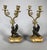 Antique Sphinx Candleholders in Gilt Bronze, 1830, Set of 2 For Sale - Image 3 of 7