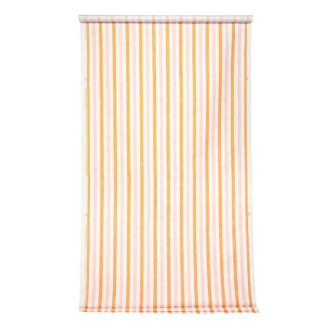 Set of Pink Director's Chairs With Palm Orleans Cabana Stripe Ribbon in Spritz Fabric For Sale In New Orleans - Image 6 of 6