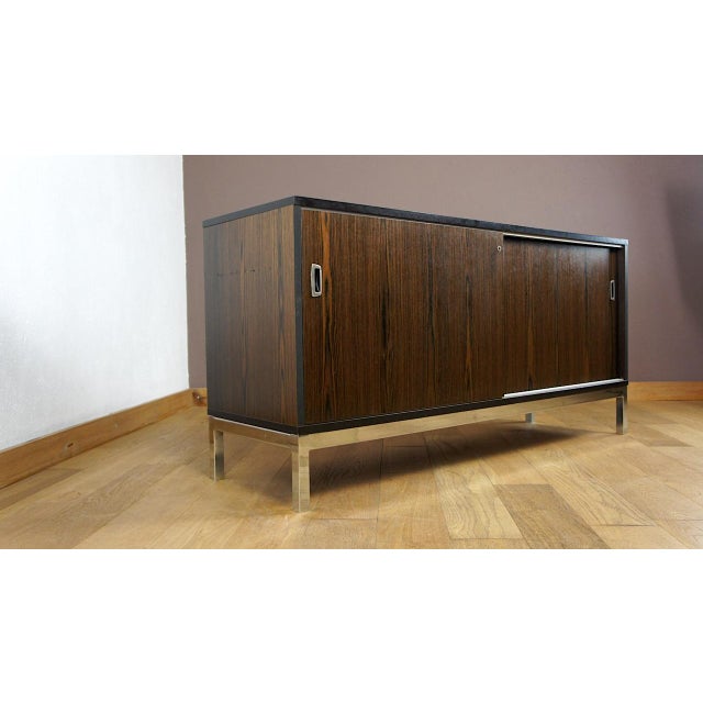 Vintage Modernist Sideboard in Wenge, 1970 For Sale - Image 4 of 11