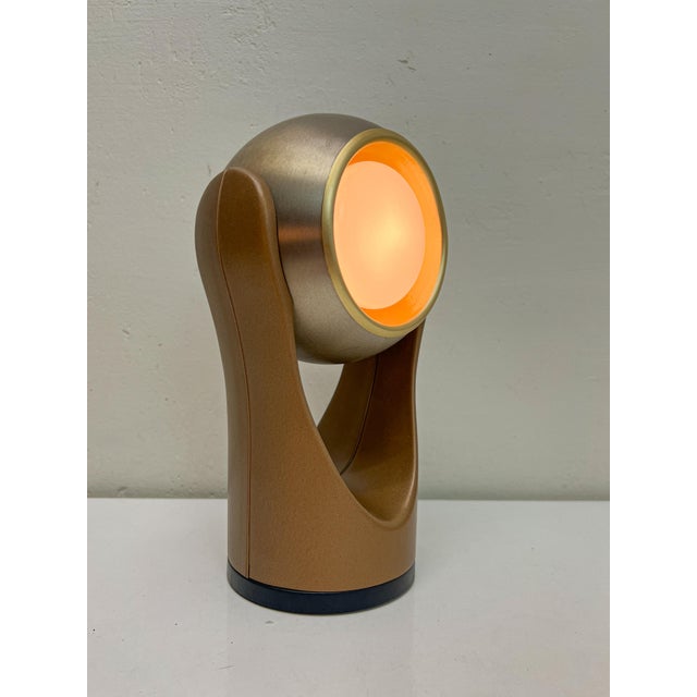 Sensorette Eyeball Table Lamp with Tip-Touch from Insta, 1970s For Sale - Image 3 of 13