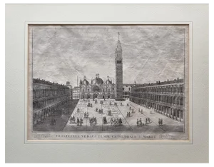 Remondini, Prospectus Versus Templi Cattedrale S. Marci, 1780, Engraving