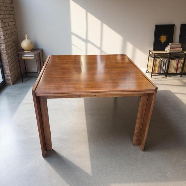 Vintage Folding Dining Table by Afra & Tobia Scarpa for Cassina For Sale - Image 10 of 18