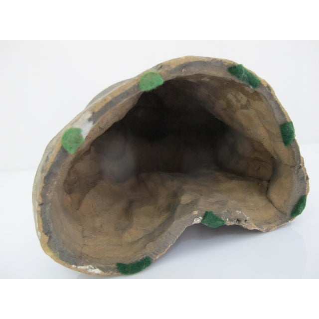 Old Japanese Fushimi Ningyo Clay Hotei Laughing Jolly Buddha Figurine For Sale In Portland, OR - Image 6 of 6
