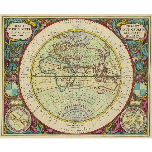 Antique Map of the Eastern Hemisphere by Valk & Chenk, 1708 For Sale - Image 10 of 10