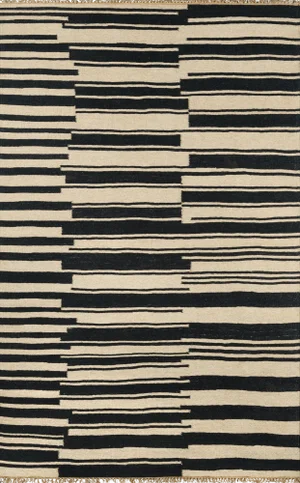Nakul Lines Natural 3'6" X 5'6" Area Rug