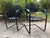 Art Deco Mid 20th Century Francois Carre Petite Cantilever Iron Rocking Chair, Attributed For Sale - Image 3 of 11