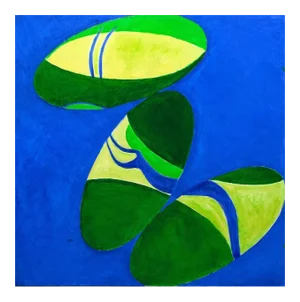 Giorgio Lo Fermo, Abstract Butterflies, 2020, Original Oil on Canvas