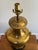 English Mid 20th Century Neoclassical Brass Urn Lamp With Foo Dog Handles For Sale - Image 3 of 8
