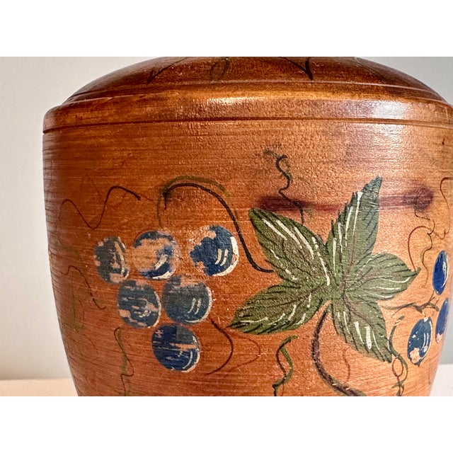 1920s Handcrafted Lidded Wooden Box, 1920s For Sale - Image 5 of 16