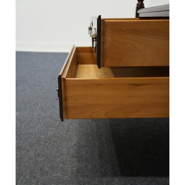 Ethan Allen Georgian Court Solid Cherry Traditional Style 64" Server Buffet 11-6227 For Sale In Kansas City - Image 6 of 13