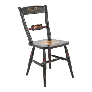 Green Painted Christmas Chair For Sale