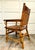 Vintage Bamboo, Rattan & Wood Lounge Chairs With Ottoman, Set of 3 For Sale - Image 11 of 18