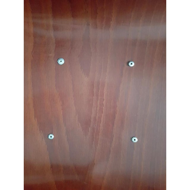 Metal Dining Chairs in Black Metal and Pagwood from Pagholz Flötotto, 1960s, Set of 4 For Sale - Image 7 of 17