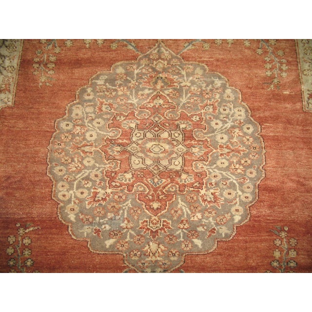Vintage Zabihi Collection Turkish Rug For Sale In New York - Image 6 of 6
