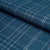 Schumacher SAMPLE - Schumacher Nils Plaid Linen Fabric In Denim For Sale - Image 4 of 4