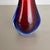Lime Large Murano Glass Sommerso Stem Vase from Flavio Poli, Italy, 1960s For Sale - Image 8 of 18