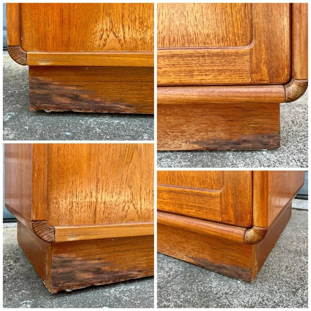 Danish Modern Display Hutch and Sideboard | by Sun Cabinet Co For Sale - Image 12 of 12