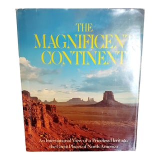 Magnificent Continent, Vintage Coffee Table Book For Sale
