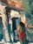 Tedde Rhodin, Spanish Houses, 1950s, Oil Painting on Panel, Framed For Sale - Image 8 of 17