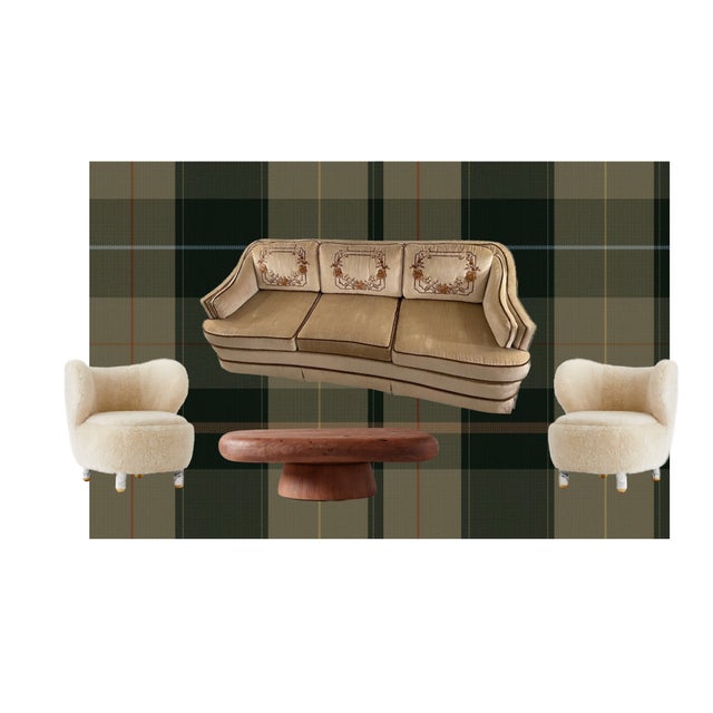 This fun sofa is a great example of fine quality furniture imported from Italy by DeCarlo's Furniture of Boston in the...