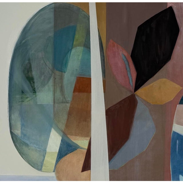 Large Abstract Painting Titled: Privvy For Sale - Image 10 of 10