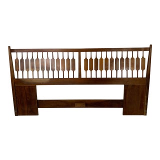 Mid-Century Kipp Stewart King Bed Headboard For Sale