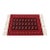 Vintage Approx: 4 X 7 Red Wool Area Rug For Sale
