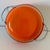 1960s Mid-Century Modern Catherineholm Rune Fence Post Sticks Casserole Dutch Oven W Lid Orange & White For Sale - Image 11 of 13