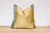 Indian Gold Tan Festive Silk Euro Pillow Cover For Sale - Image 3 of 7