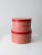 Vintage Candy Cane Stripe Hat Boxes Pair For Sale - Image 10 of 13