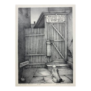 1930s Elle Fillmore Lilie Faithful Friend Dog Lithograph For Sale