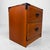 Wood Small Japanese Desk Cabinet with Extendable Bookend, 1980s For Sale - Image 7 of 10