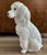 Mid-Century Modern Italian Ceramic White Poodle Life Size Signed For Sale - Image 3 of 9