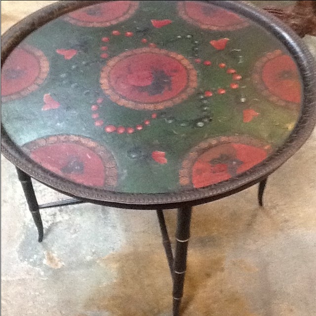 19th Century Tray on Stand For Sale - Image 4 of 6