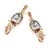 Exquisite and Bold Mosaic Dancer Earrings For Sale - Image 10 of 18