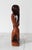 Mid-Century Abstract Modern Hand-Carved Thinking Figural Sculpture For Sale - Image 4 of 10