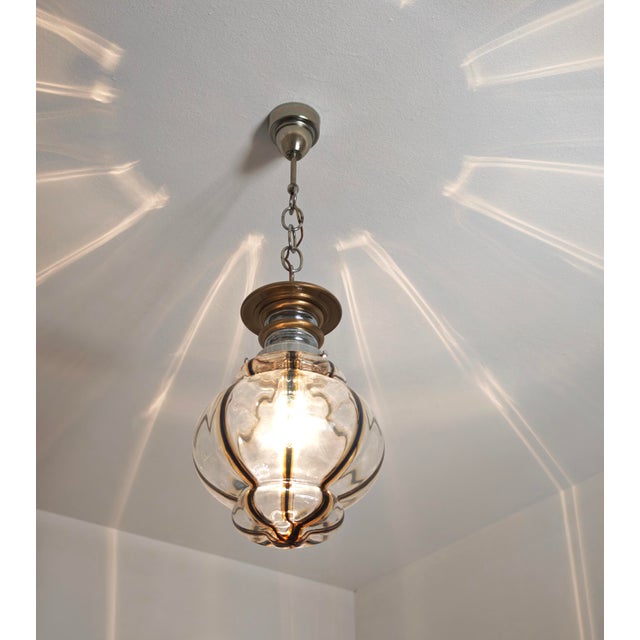 Murano Glass Pendant Lamp by Toni Zuccheri, 1970s For Sale - Image 16 of 18