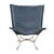 Kenneth Ludwig Chicago Puff Chair Complete Qivuit Blue For Sale - Image 4 of 8
