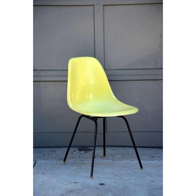Mid-Century Modern 1960s Vintage Eames Chairs by Herman Miller - Set of 4 For Sale - Image 3 of 11