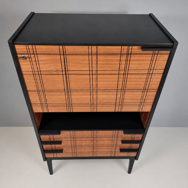 Vintage Cabinet in Beech, 1970s For Sale - Image 11 of 13